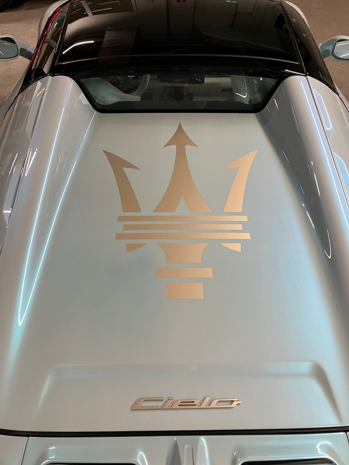 Maserati sticker